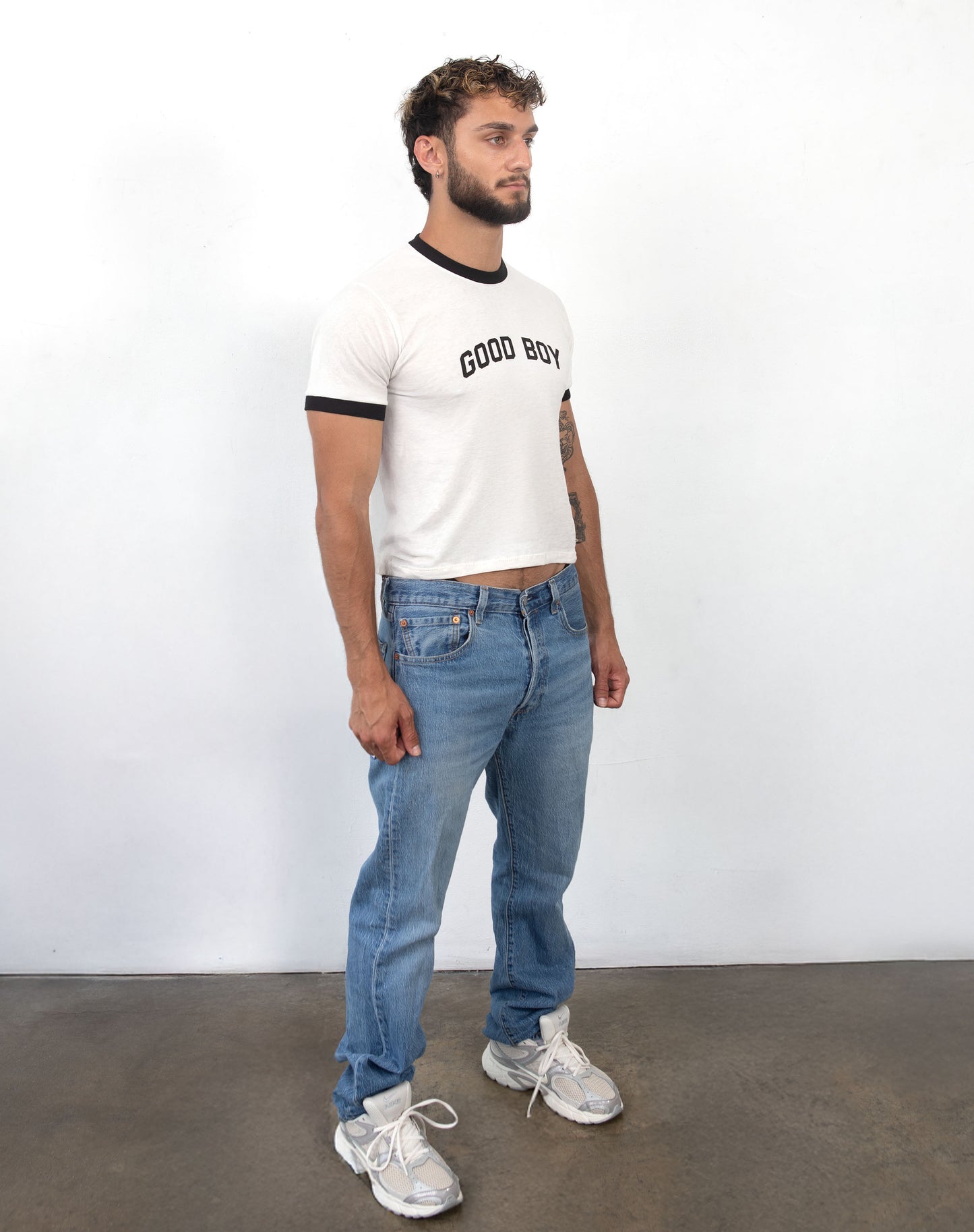 Good Boy Ringer Tee