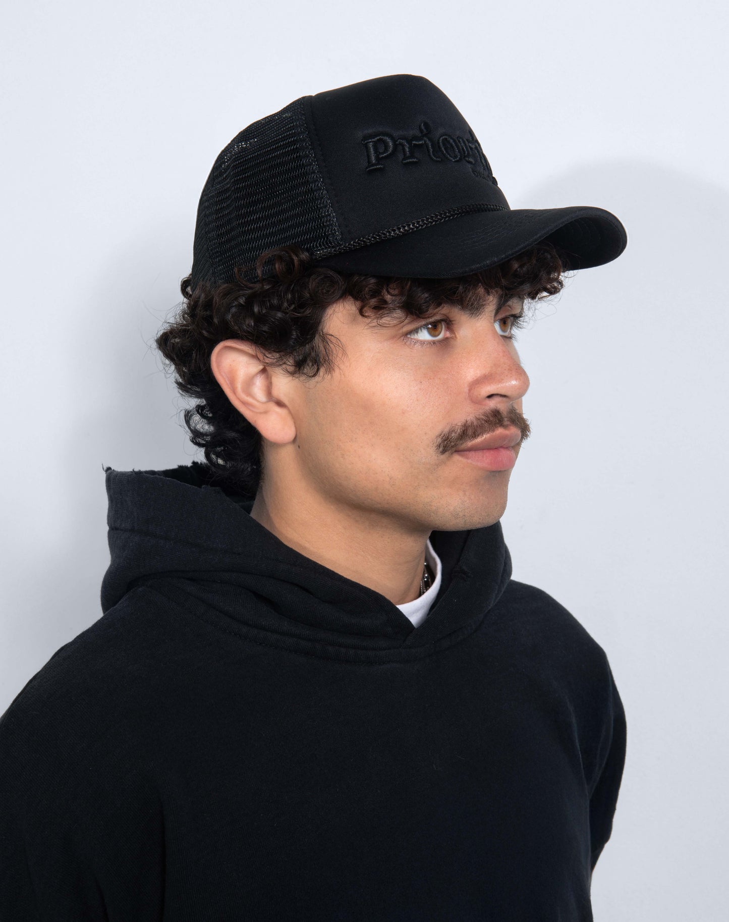 Trucker Hat - Black on Black