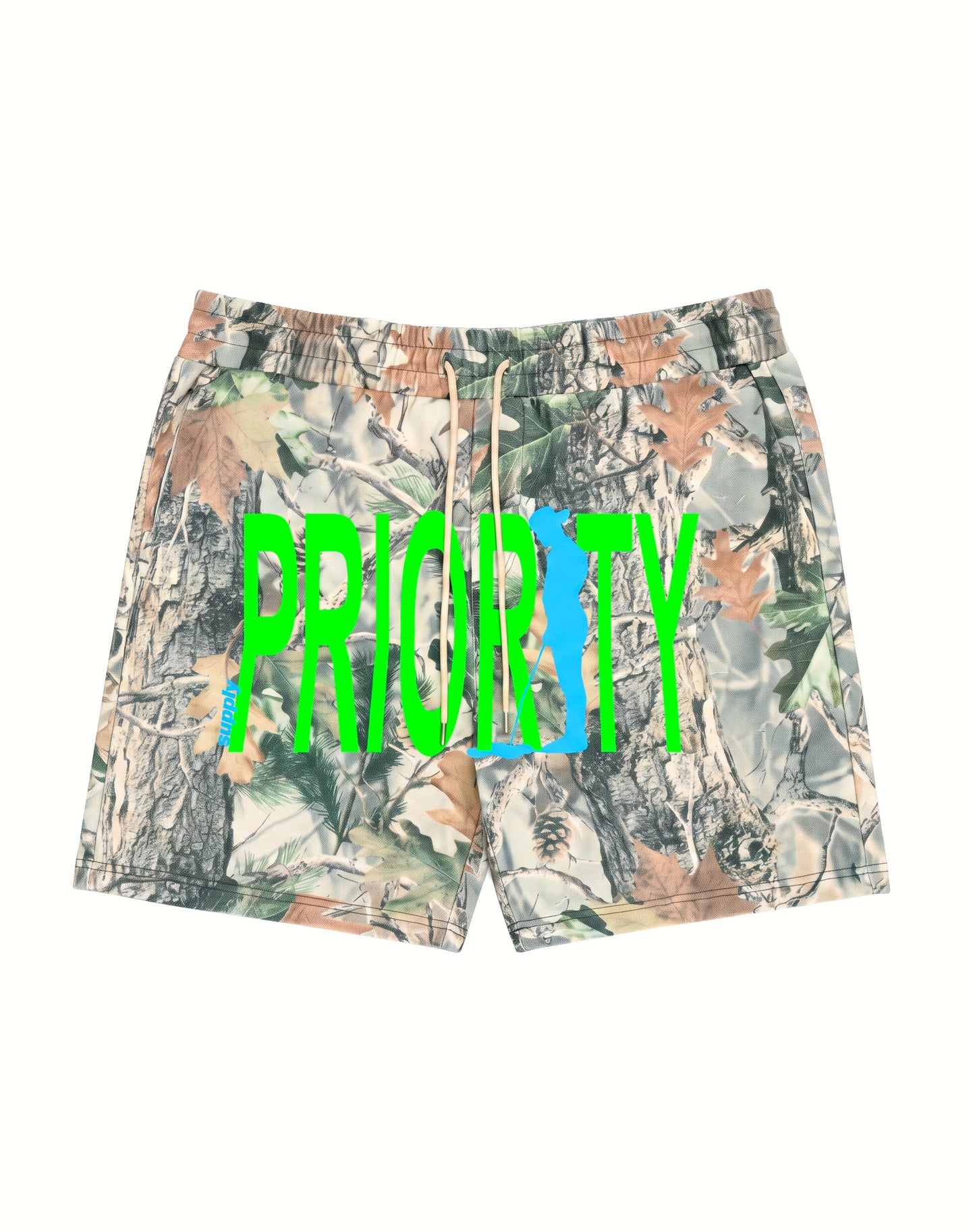 Priority Camo Shorts