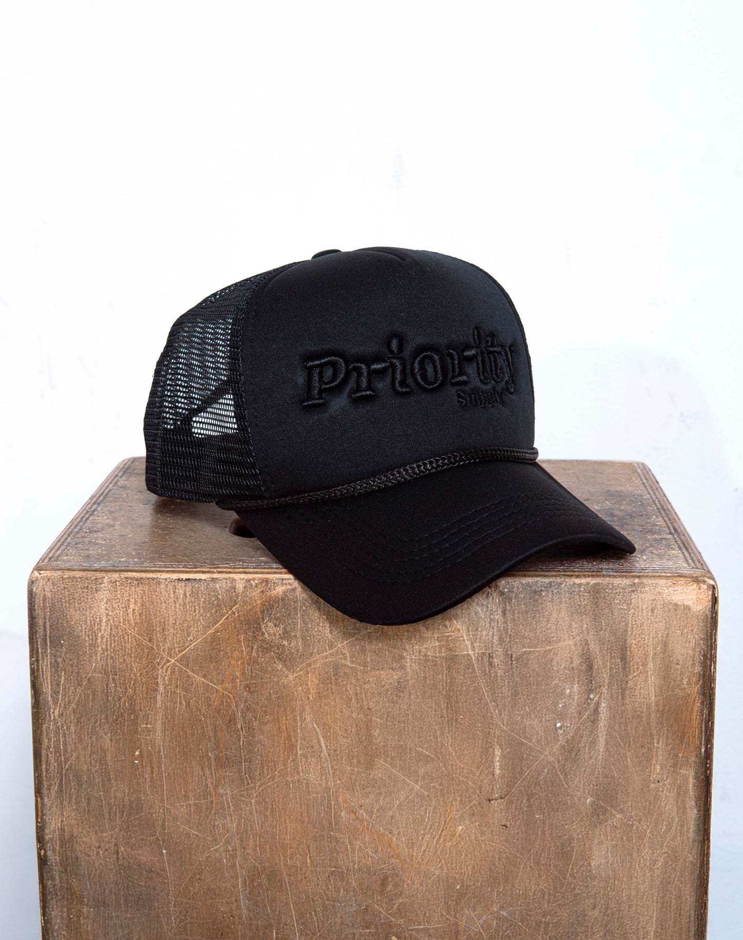 Trucker Hat - Black on Black