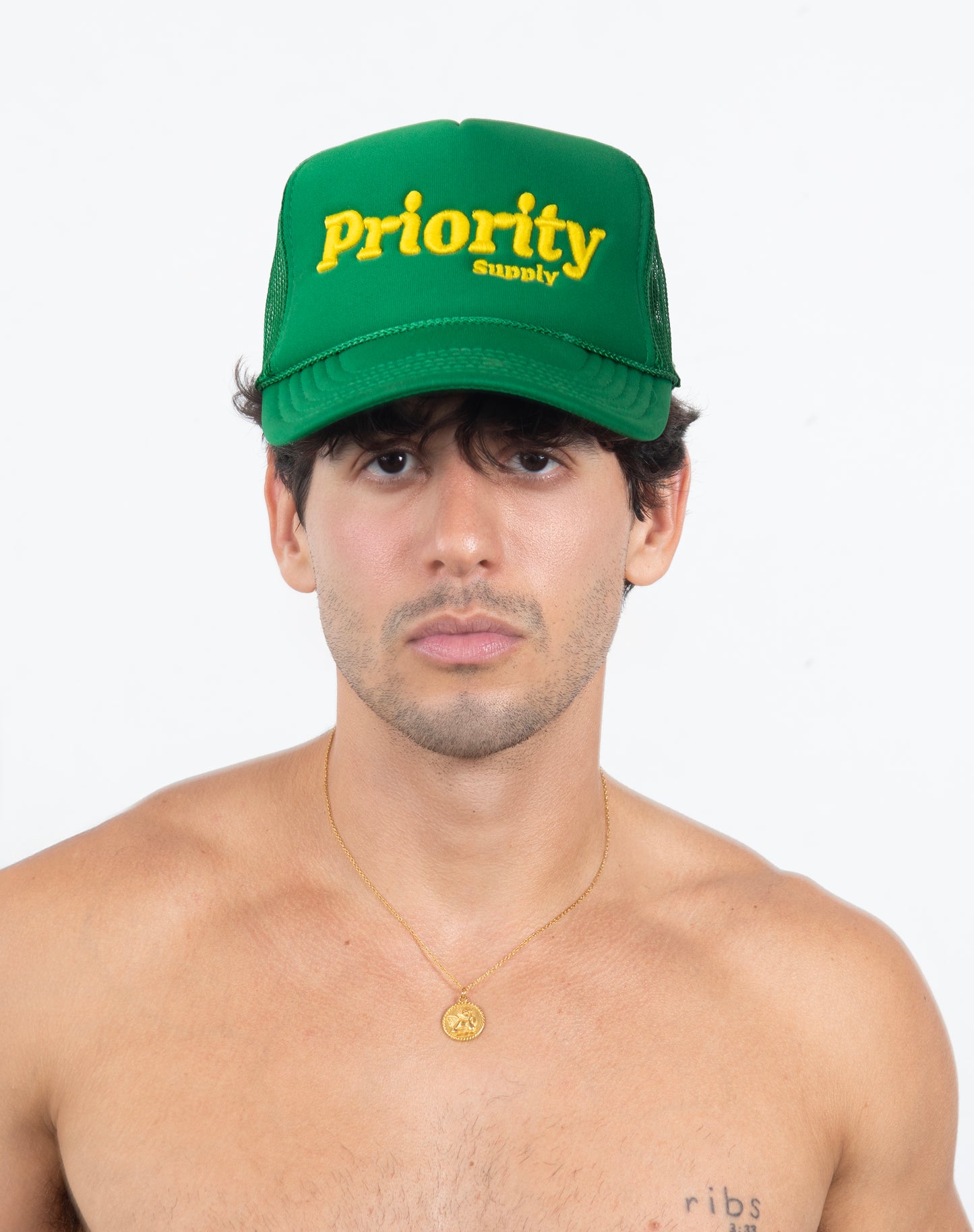 Lemon Lime Trucker Hat