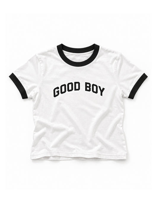 Good Boy Ringer Tee