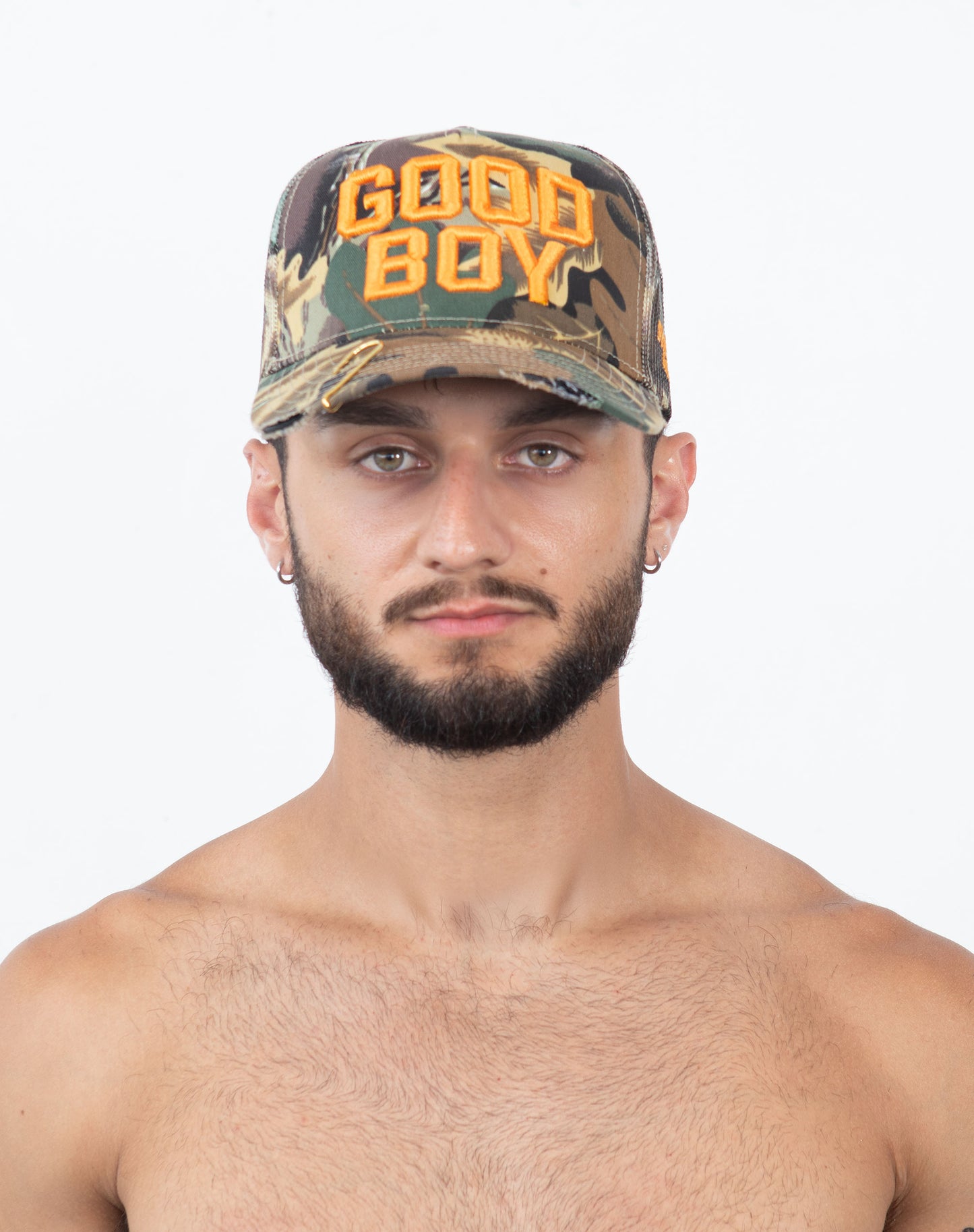 Good Boy Camo Trucker Hat