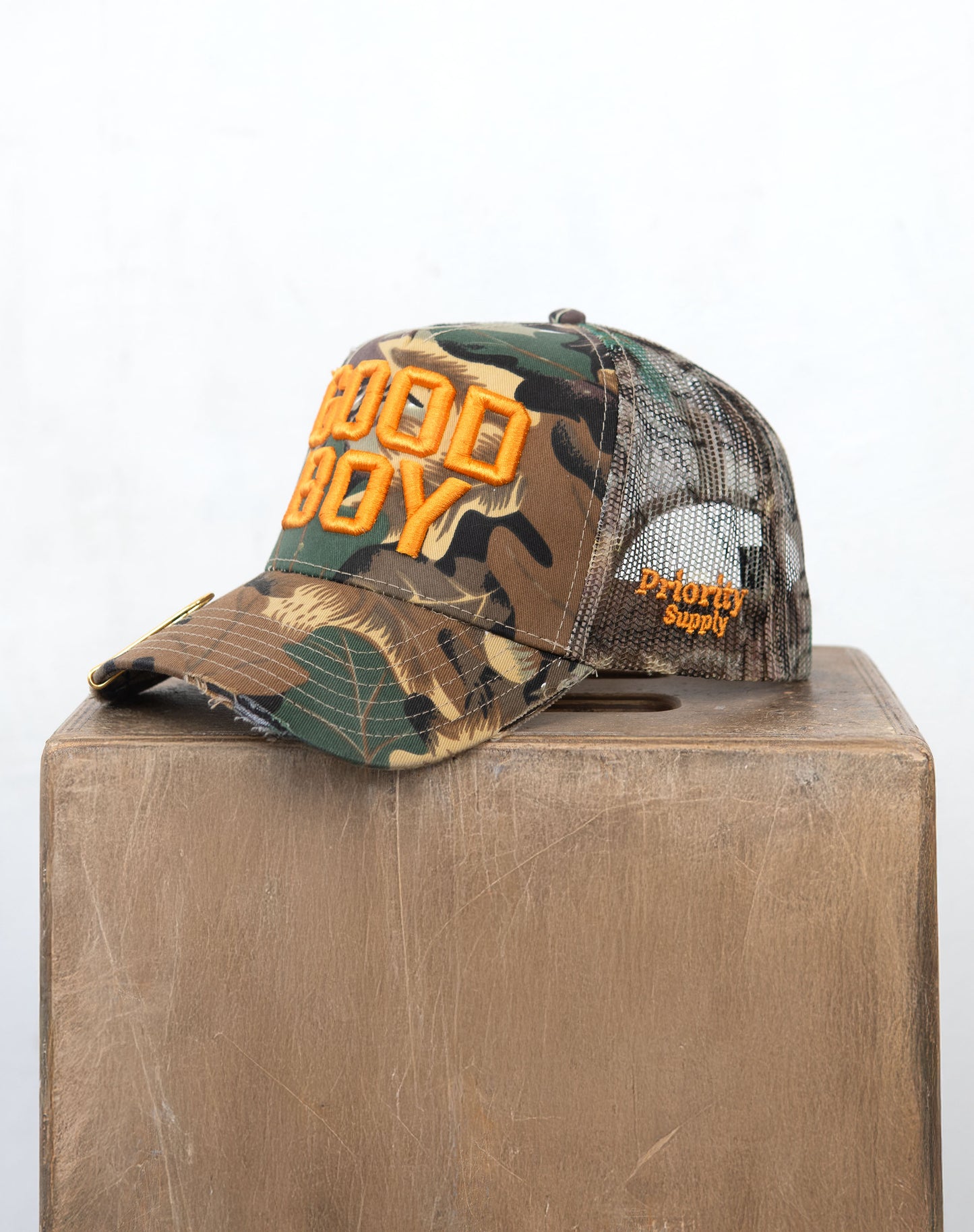 Good Boy Camo Trucker Hat