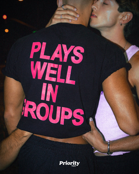 Group Play T-Shirt - Black