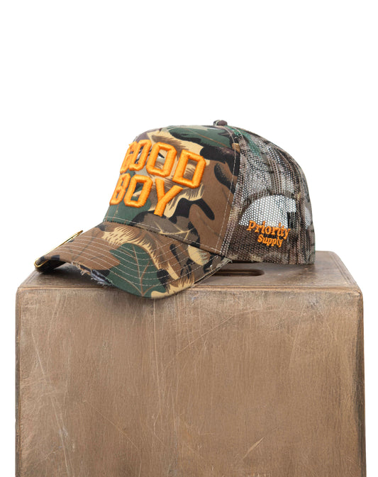 Good Boy Camo Trucker Hat