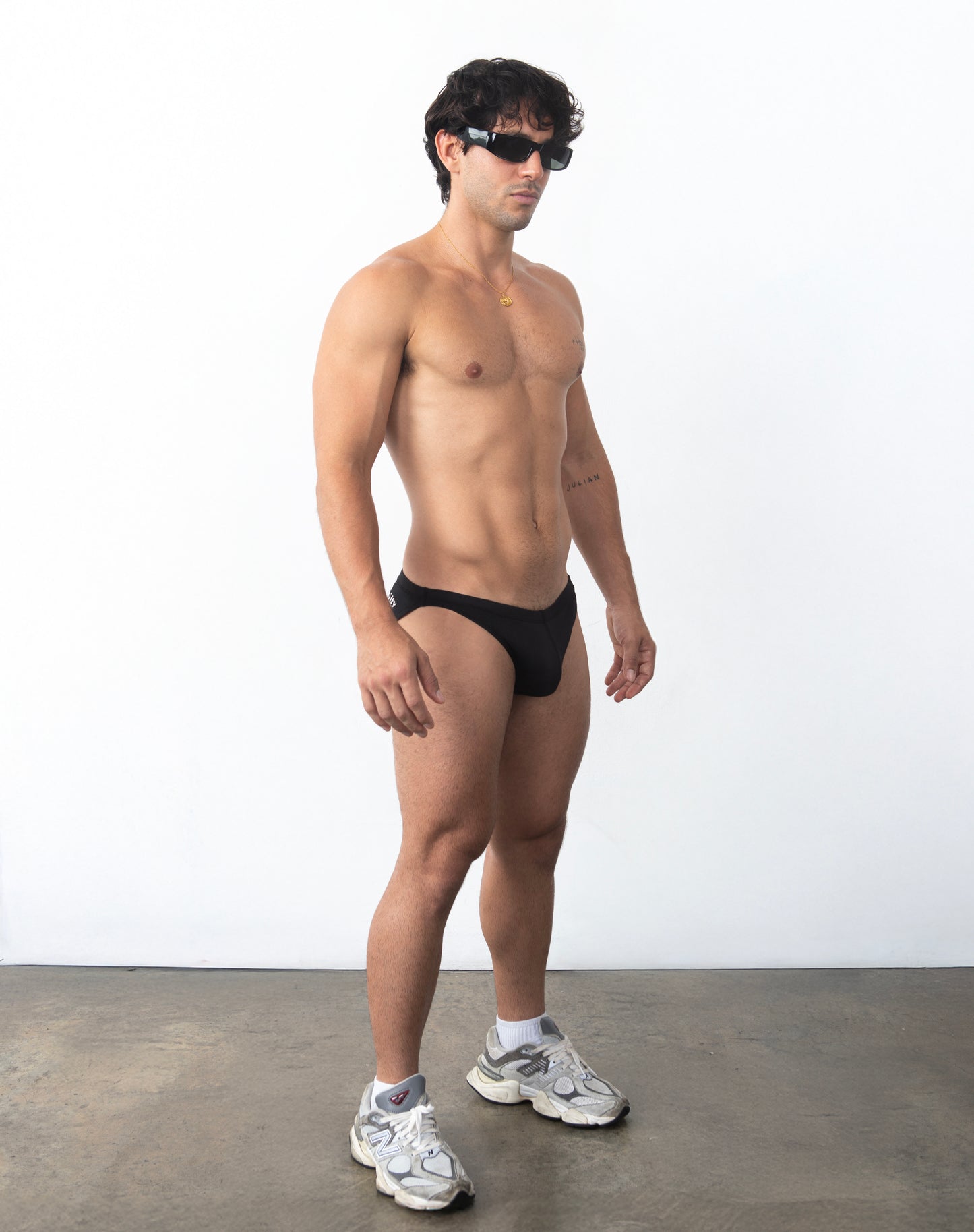 Wet Swim Brief - Noir
