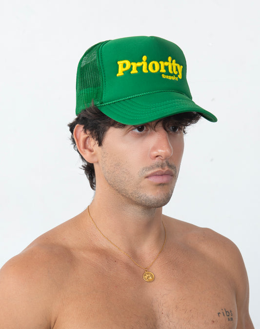 Lemon Lime Trucker Hat