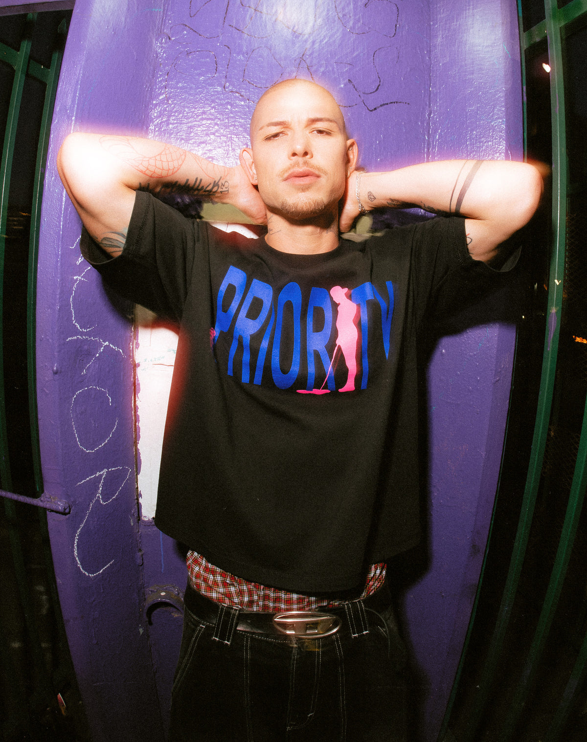 Priority Boy Tee - Black