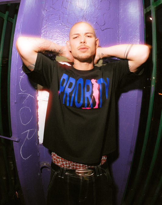Priority Boy Tee - Black